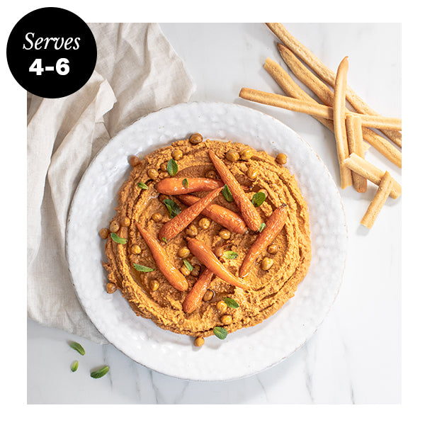 Moroccan Roasted Carrot Hummus