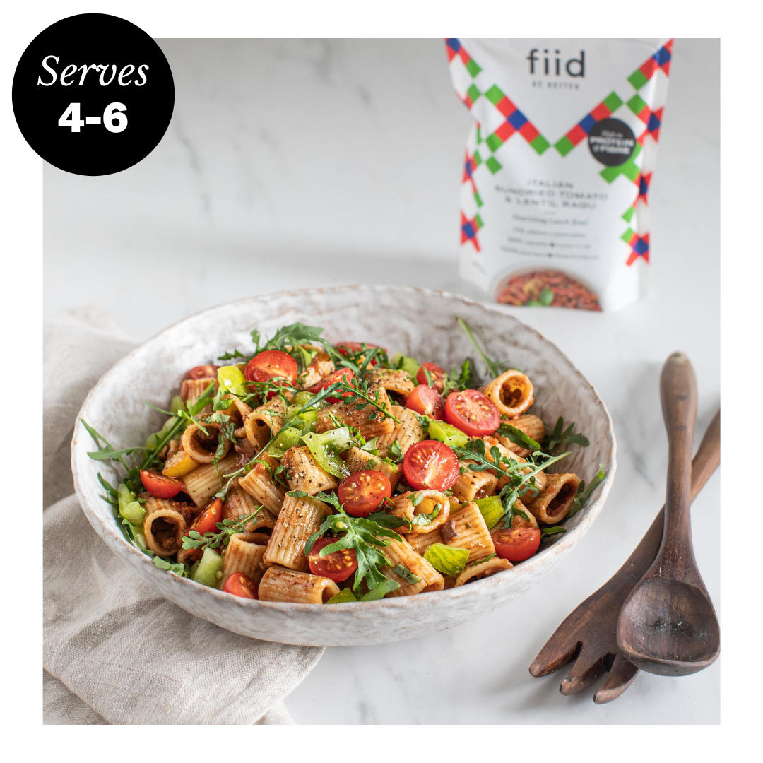 Fiid Italian Pasta Salad Plant Based Vegan Recipe 