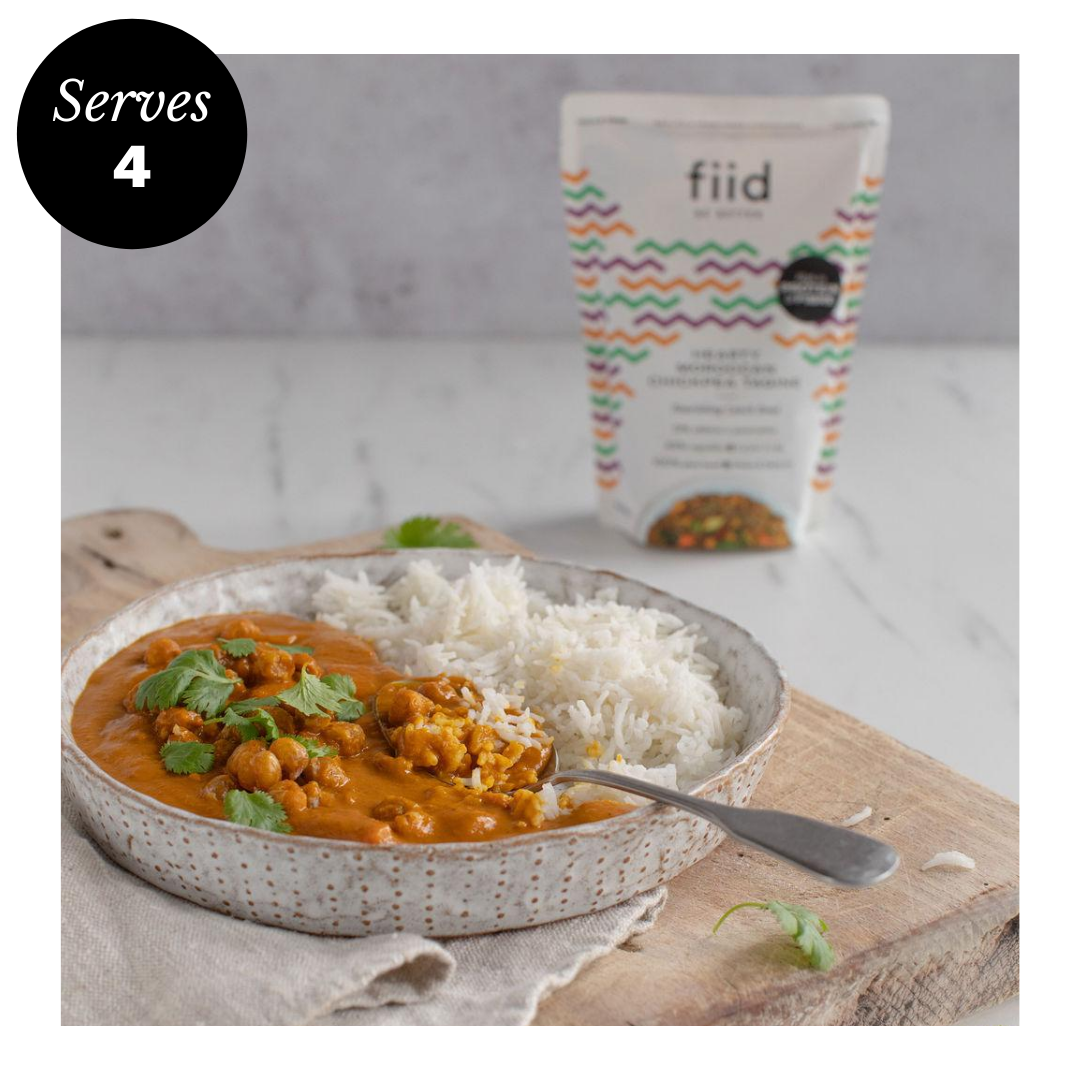 Roasted Chickpea & Carrot Curry