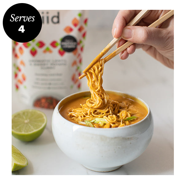 Thai Butternut & Coconut Noodle Soup
