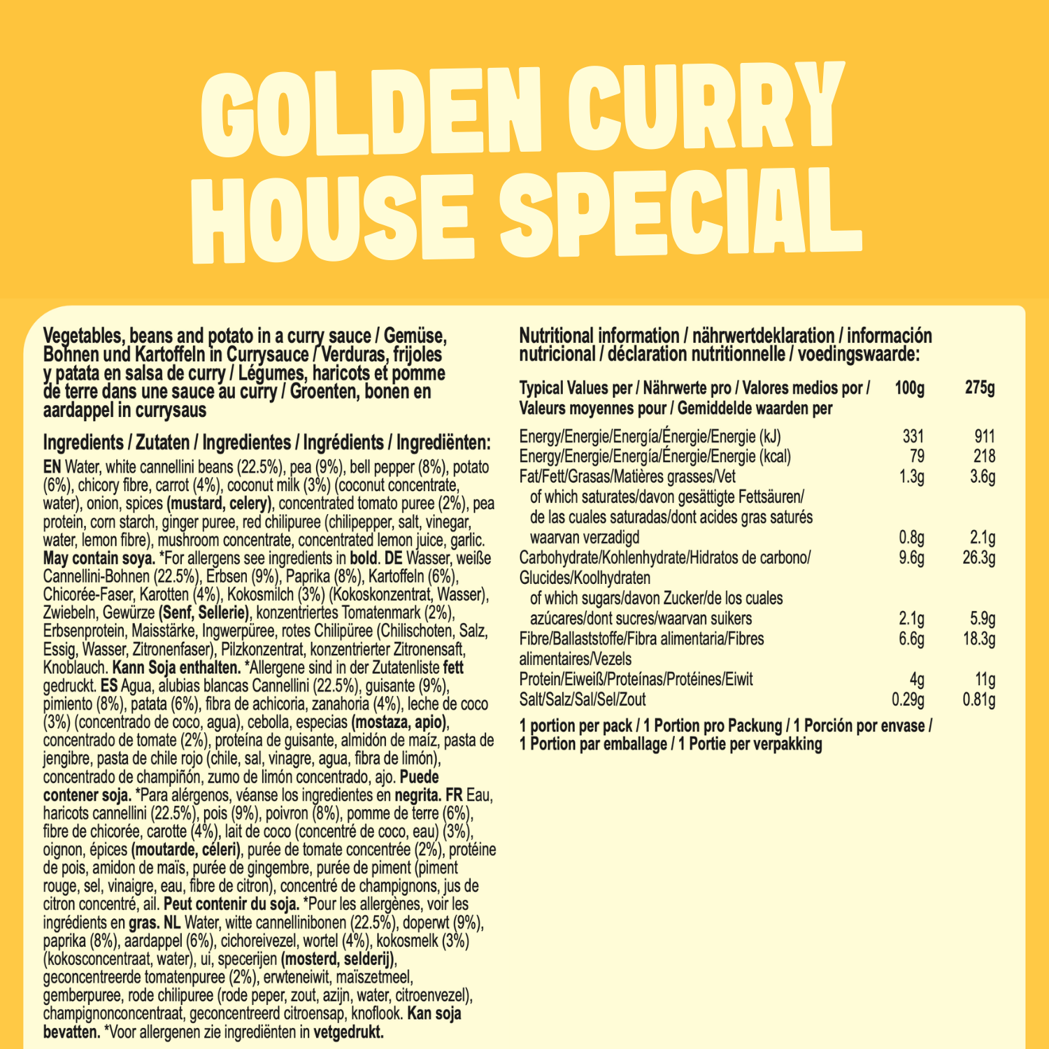 Golden Curry House Special
